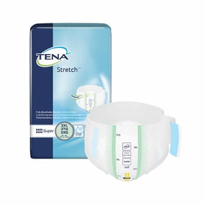 Tena, Unisex Adult Incontinence Brief TENA  Stretch Bariatric Tab Closure 3X-Large Disposable Heavy Absorb, Count of 32