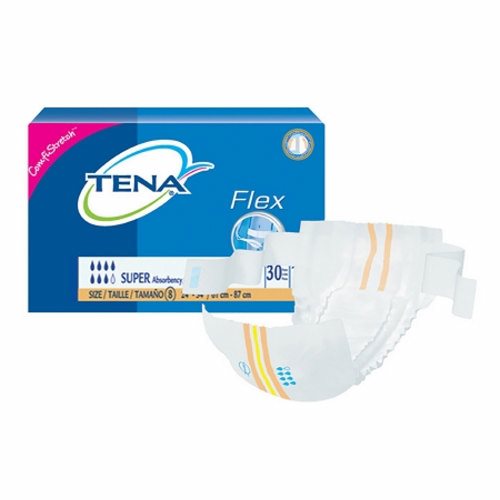 Tena, Unisex Adult Incontinence Belted Undergarment TENA  Flex Super Size 8 Disposable Heavy Absorbency, Count of 1