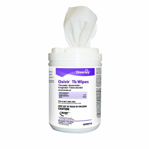 Lagasse, Surface Disinfectant Cleaner Oxivir  Tb Alcohol Based Wipe 160 Count NonSterile Canister Disposable, Count of 160