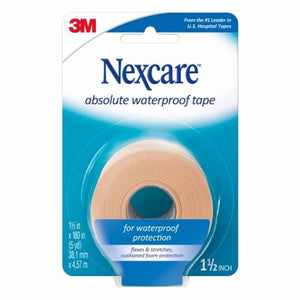 Nexcare, Medical Tape Nexcare Waterproof Foam 1-1/2 Inch X 5 Yard Tan NonSterile, Count of 1