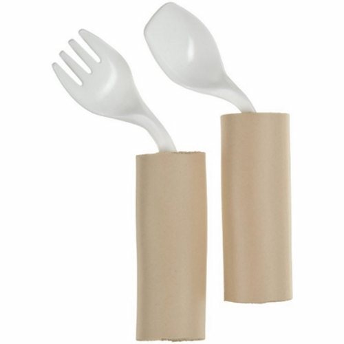 Maddak, Pediatric Spoon / Fork Easy Grip Built-up Handle Mauve Plastic, Count of 1