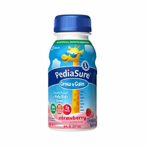 Abbott Nutrition, Pediatric Oral Supplement PediaSure  Grow & Gain Strawberry Flavor 8 oz. Bottle Ready to Use, Count of 24