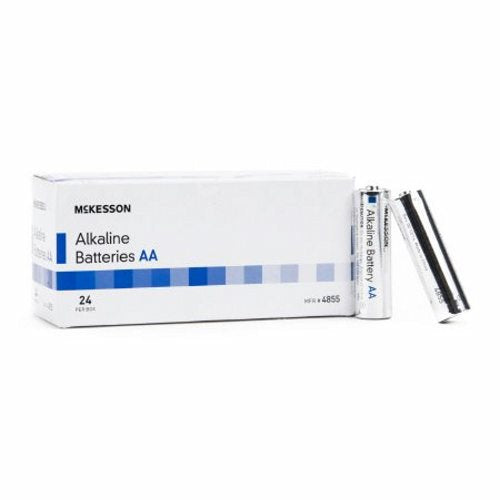 McKesson, Alkaline Battery McKesson AA Cell 1.5V Disposable, Count of 24
