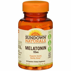 Sundown Naturals, Natural Sleep Aid Sundown  Naturals 90 per Bottle Tablet 10 mg Strength, Count of 1