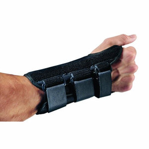 DJO, Wrist Splint PROCARE  ComfortForm Palmar Stay Aluminum / Foam / Lycra Left Hand Black X-Large, Count of 1