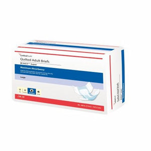 Cardinal, Unisex Adult Incontinence Brief Wings Super Tab Closure Large Disposable Heavy Absorbency, Count of 18