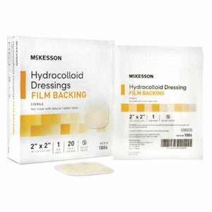 McKesson, Hydrocolloid Dressing 2 X 2 Inch Sterile, Count of 1