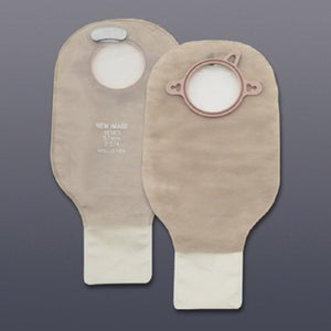 Hollister, Filtered Ostomy Pouch New Image Two-Piece System 12 Inch Length Drainable, Count of 10