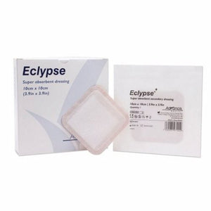 Mediusa, Super Absorbent Wound Dressing Eclypse  Cellulose 4 X 4 Inch, Count of 20