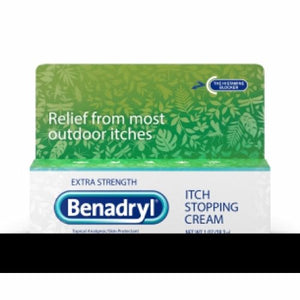 Benadryl, Itch Relief Benadryl  2% - 0.1% Strength Cream 1 oz. Tube, Count of 24