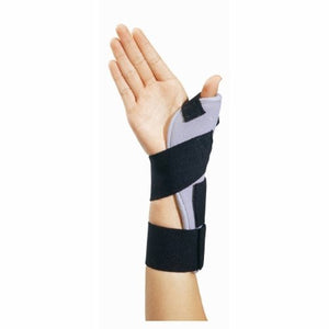 DJO, Thumb Splint ThumbSPICA Abducted Thumb Volara Foam Right Hand Black / Gray One Size Fits Most, Count of 1
