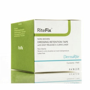 DermaRite, Dressing Retention Tape RiteFix Skin Friendly Nonwoven 3 Inch X 11 Yard NonSterile, Count of 1