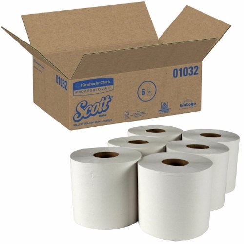 Kimberly Clark, Paper Towel Kimtech Science* Kimwipes  Center Pull Roll, Perforated 8 X 12 Inch, Count of 6