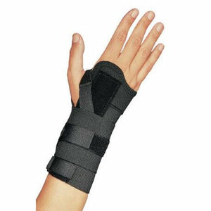 DJO, Wrist Splint PROCARE  Elastic Left or Right Hand Black Medium, Count of 1