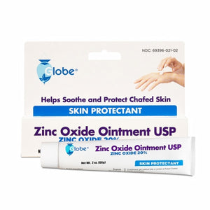Globe, Zinc Oxide Ointment USP 20%, 2 Oz