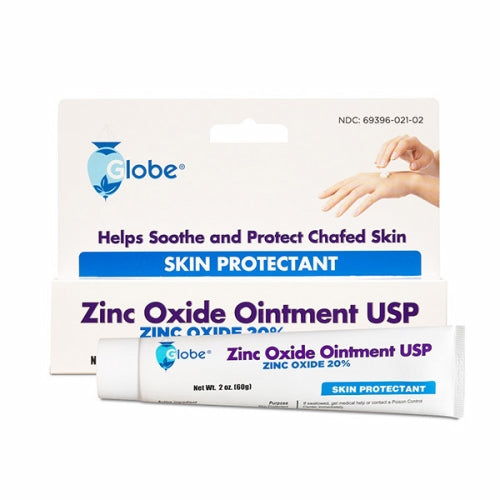 Globe, Zinc Oxide Ointment USP 20%, 2 Oz