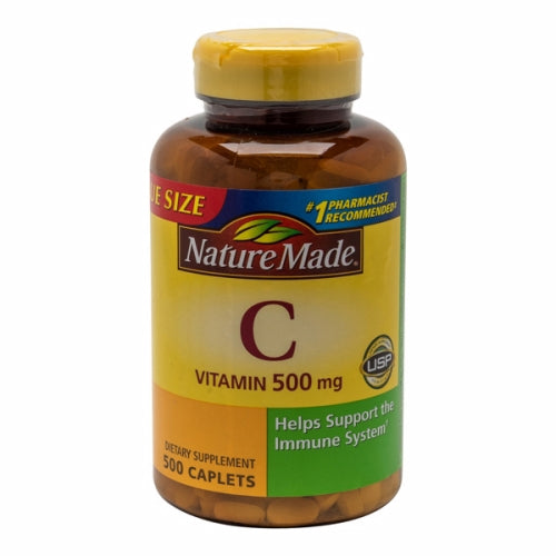 Nature Made, Vitamin C, 500mg, 500 Caplets