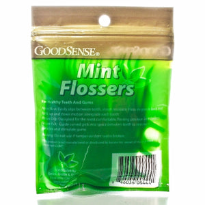 Good Sense, Mint Dental Flossers, 50 Count