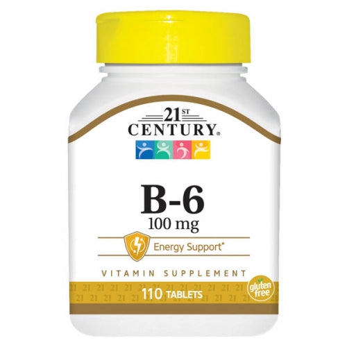 21st Century, Vitamin B-6, 100mg, 110 Tabs