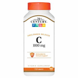 21st Century, Vitamin C Prolonged Release, 1000mg, 110 Tabs