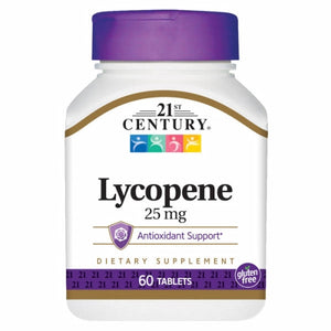 21st Century, Lycopene, 25 mg, 60 Tabs