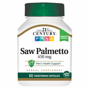 21st Century, Saw Palmetto, 450mg, 60 Veg Caps