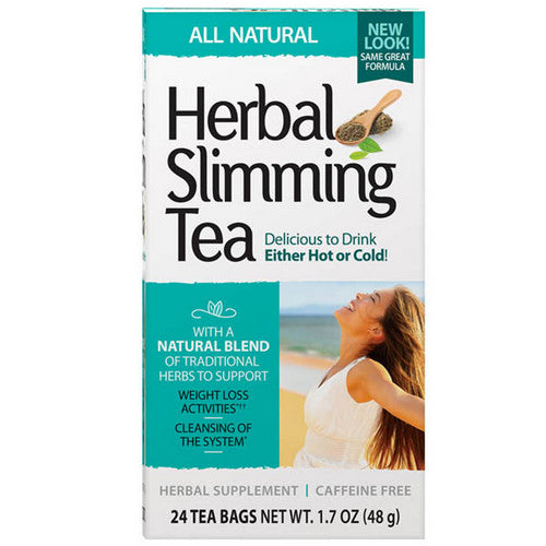 21st Century, Herbal Slimming Tea, Natural 24 Bags