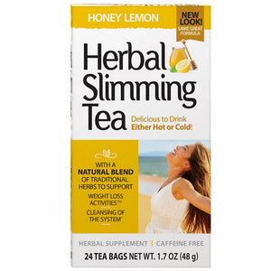 21st Century, Herbal Slimming Tea, Honey Lemon 24 Bags