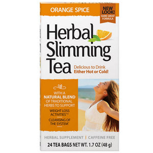 21st Century, Herbal Slimming Tea, Orange Spice 24 Bags