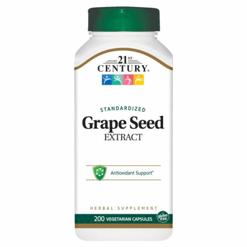 21st Century, Grape Seed Extract, 200 Veg Caps