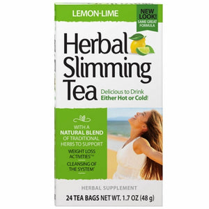 21st Century, Herbal Slimming Tea, Lemon Lime 24 Bags