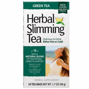 21st Century, Herbal Slimming Tea, Green Tea 24 Bags