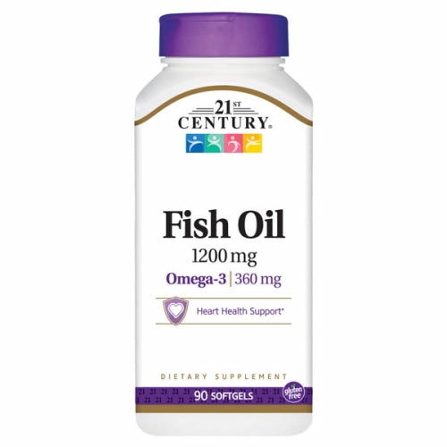 21st Century, Fish Oil, 1200 mg, 90 Softgels