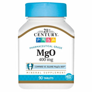 21st Century, Magnesium Oxide, 400 mg, 90 Tabs
