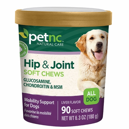 Pet NC, Hip & Joint for Dogs, 90 Soft Chews