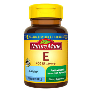 Nature Made, Vitamin E DL-Alpha, 400 IU, 100 Softgels