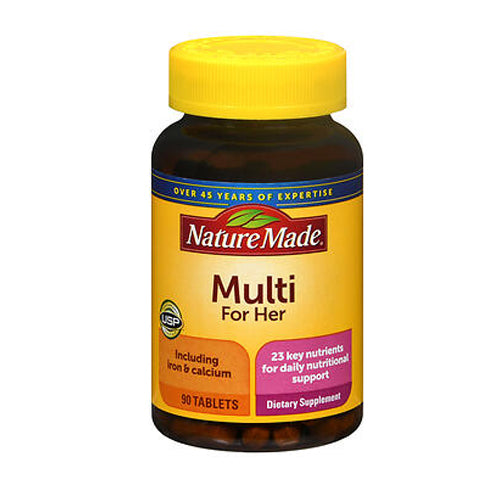 Nature Made, Multi Vit & Minerals for Women, 90 Tabs
