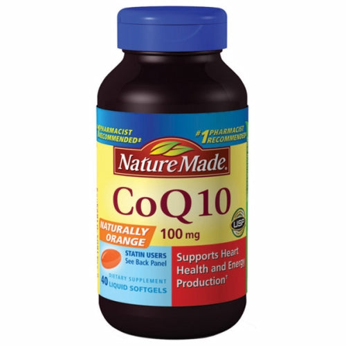 Nature Made, CoQ 10, 100 mg, 40 Liquid Softgels