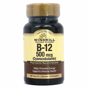 Nature Made, Vitamin B-12, 500mcg, 60 Tabs