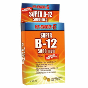 Windmill Health, Vitamin B12 Hi Ener G Super, 30 Tabs