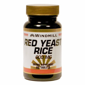 Windmill Health, Red Yeast Rice, 600mg, 60 Tabs