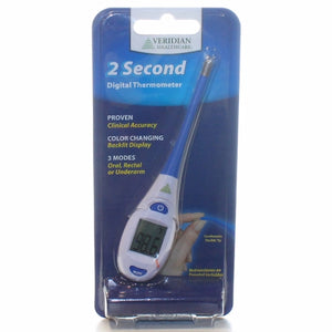 Theracare, 2 Second Digital Thermometer, 1 Count