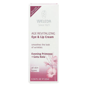 Weleda, Age Revitalizing Eye & Lip Cream, 0.34 Oz
