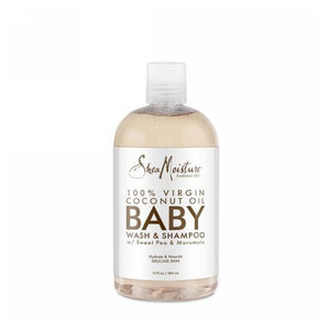 Shea Moisture, 100%Virgin Coconut Oil Baby Wash & Shampoo, 13 Oz