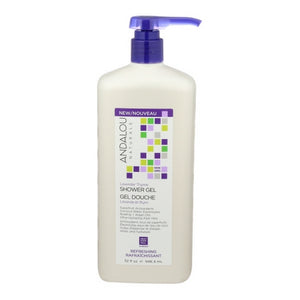 Andalou Naturals, Lavender Thyme Refreshing Shower Gel, 32 Oz