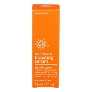 Earth Science, Daily Radiance Boosting Serum, 1 Oz