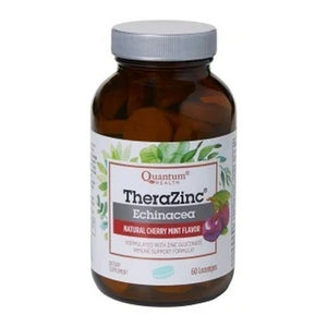 Quantum Health, TheraZinc Echinacea Lozenges Cherry Mint, 60 Lozenges