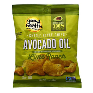 Good Health Natural Foods, Kettle Chips Lime Rich, 30 Each