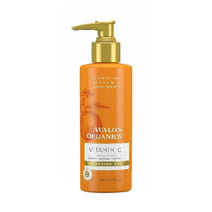 Avalon Organics, Vitamin C Skincare Cleansing Gel, 6 Oz