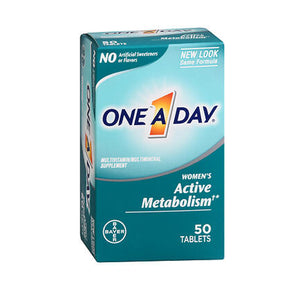 One-A-Day, One A Day Women's Active Metabolism Multivitamin - Multimineral Tablets, 50 Tabs